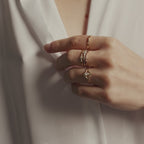 Diamond Cross Ring