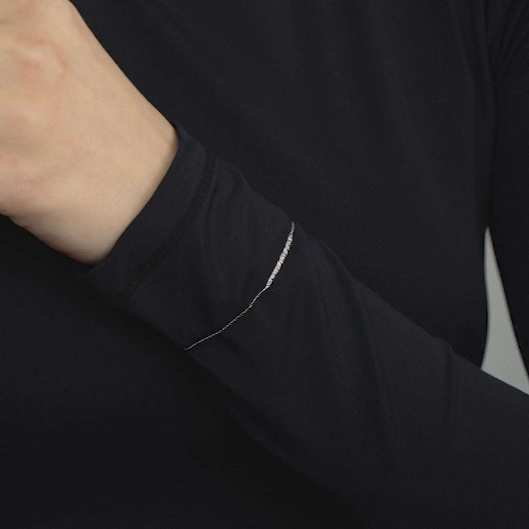 Bezel-Set Diamond Bar Bracelet