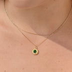 Beaded Birthstone Pendant