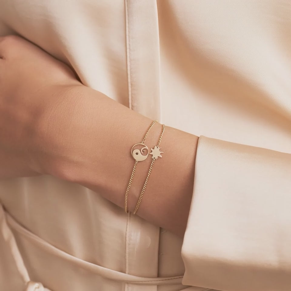 Yin Yang Symbol Bracelet