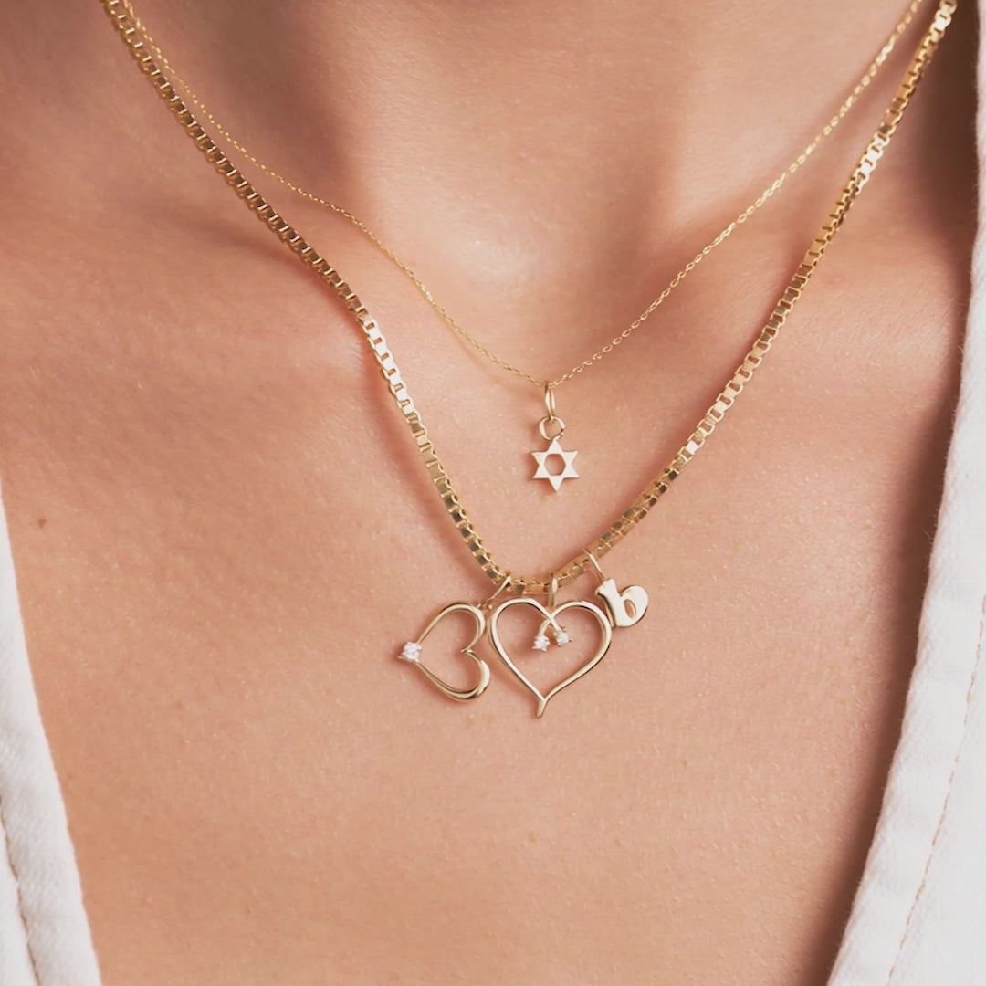 Lowercase Letter Charm