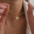 Star Initial Letter Charm