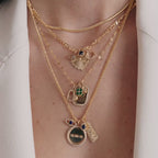 Diamond Horseshoe Charm