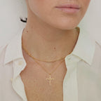 Infinity Cross Necklace