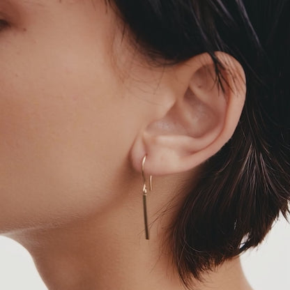 Geometric Bar Dangle Earring