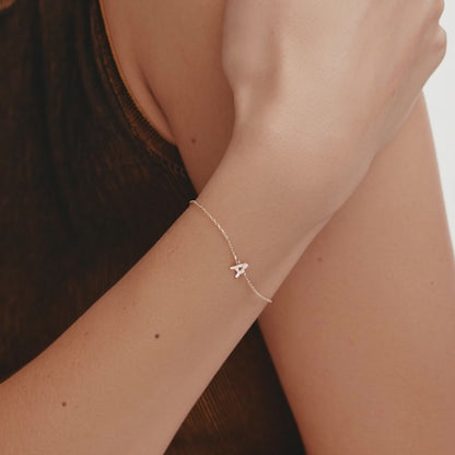 Personalized Initial Bracelet