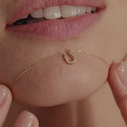 Diamond Horseshoe Necklace