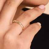 Classic Band Ring in 14k Solid Gold - Gelin Diamond