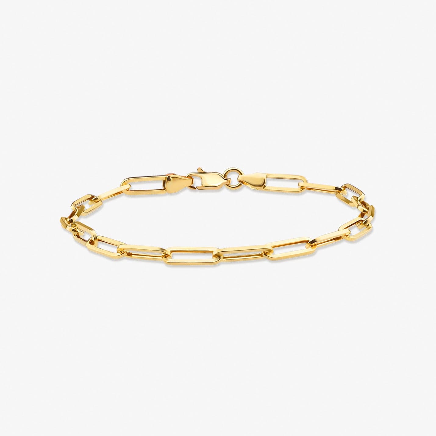 Paperclip Link Chain Bracelet - Gelin Diamond