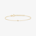 Diamond Round Solitaire Bracelets