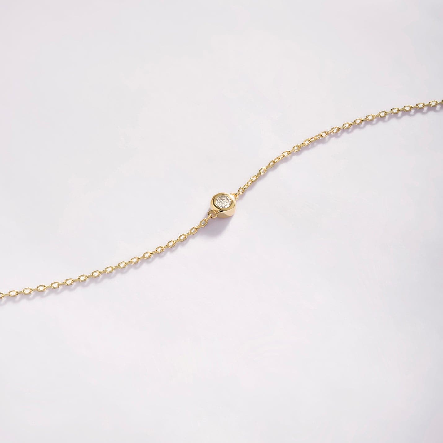 Diamond Round Solitaire Bracelets