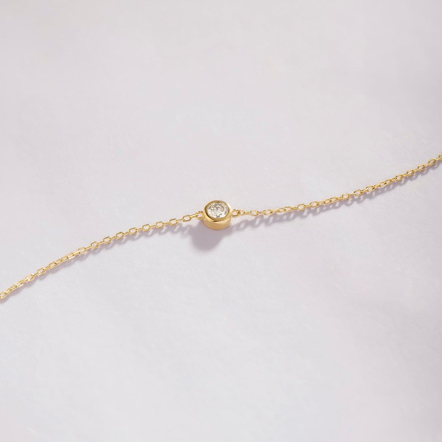 Diamond Round Solitaire Bracelets